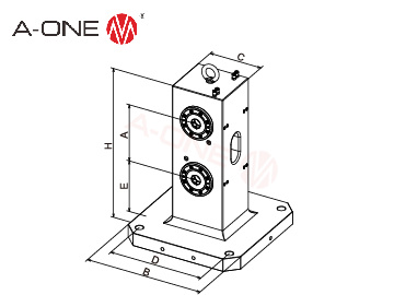 MC双面零点定位基座