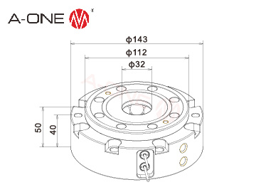 3A-110114 带传感器零点卡盘