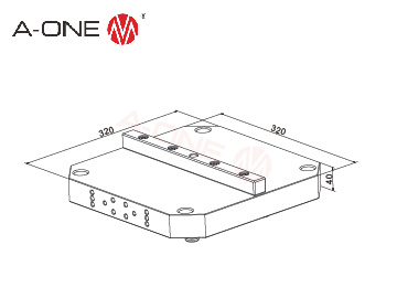 3A-100045 UPC校正托板