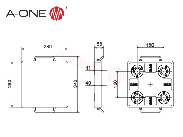 3A-110097 UPC铝托盘
