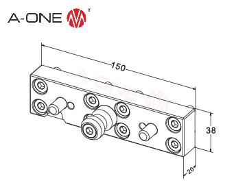 3A-400069 UPC握爪柄