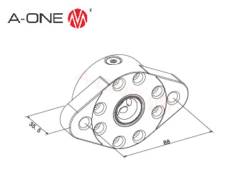 3A-100047 UPC握爪卡盘
