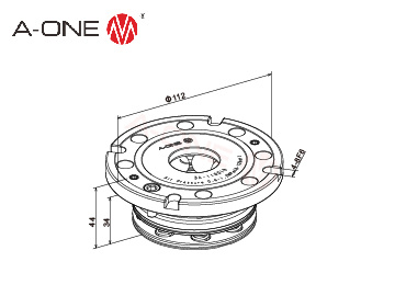 内带止位零点定位卡盘