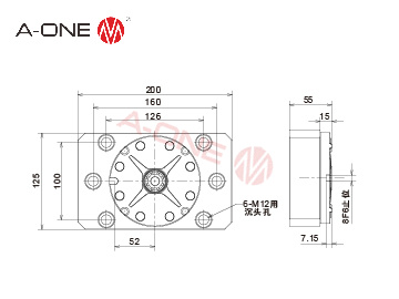 单中心零点定位卡盘