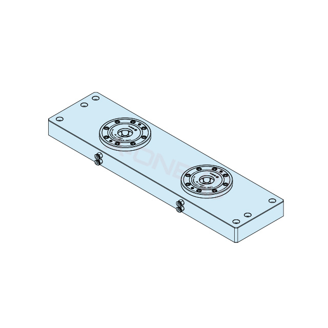 两联桥板零点定位卡盘