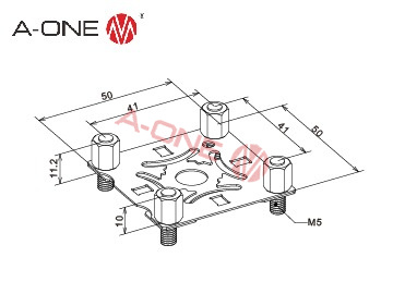3A-400003 E型50定位片
