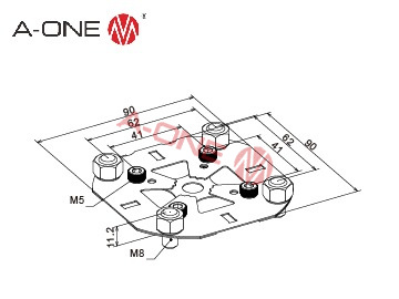 3A-400002 E型90定位片