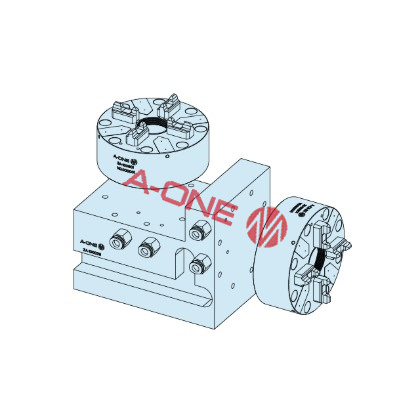 E型气动卡盘直角座