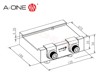 3A-110095 G系U75燕尾槽夹具