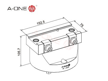 3A-110078  G系U50燕尾托板