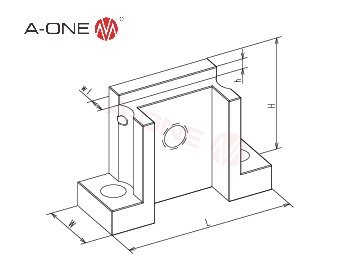 组合夹具 侧向定位块