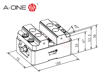 3A-110222  75150虎钳