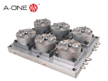 六中心100型气动卡盘