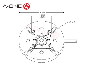 3A-300004 千秋架改装板