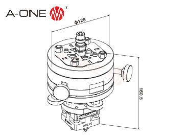 3A-300008 EDM活动卡盘