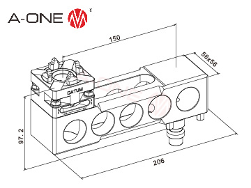 3A-300093 150H延长杆