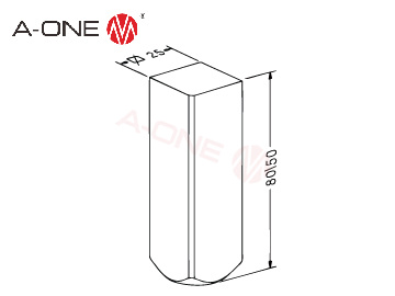 3A-300076 方形25电极坯料