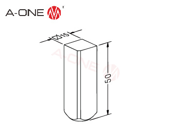 3A-300077 方形15电极柄