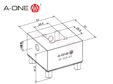 3A-520103 钢电极夹具座