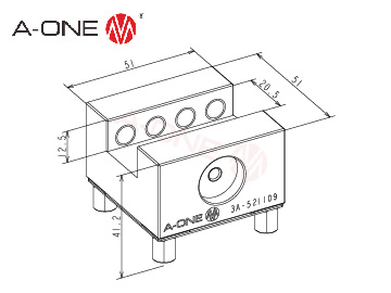 3A-521109 钢电极夹具座