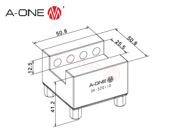 3A-520110 钢电极夹具座