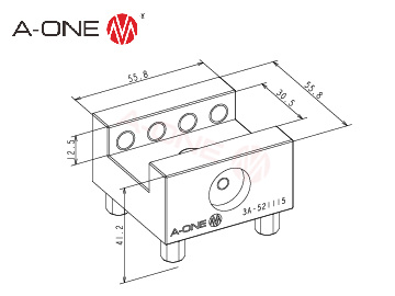 3A-521115 钢电极夹具座