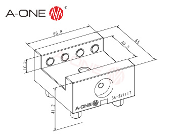 3A-521117 钢电极夹具座