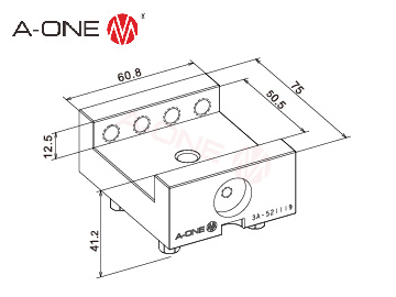 3A-521119 钢电极夹具座