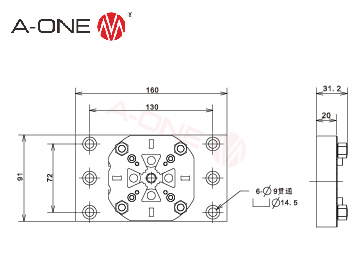 3A-520131 钢平板座