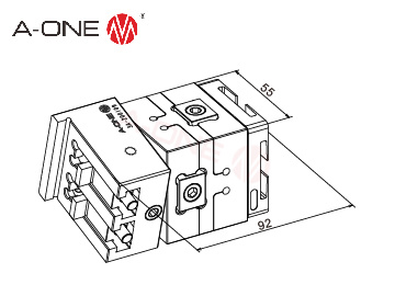 旋转摆动式虎钳(0-100 UnoSet)