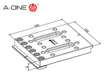 3A-210028 二目治具