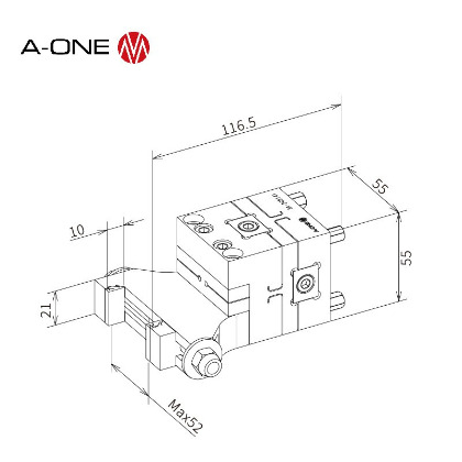 三向微调虎钳_3A-200141-2线稿图