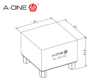 3A-500100 铜电极夹具座