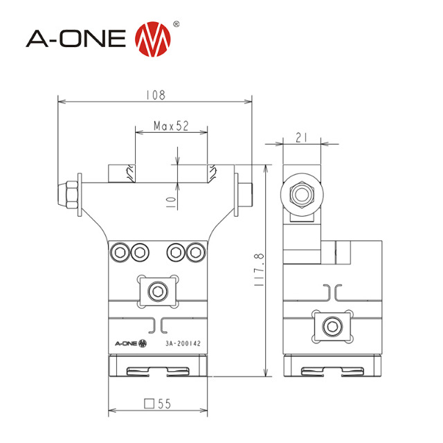 3A-200142 三向微调虎钳R